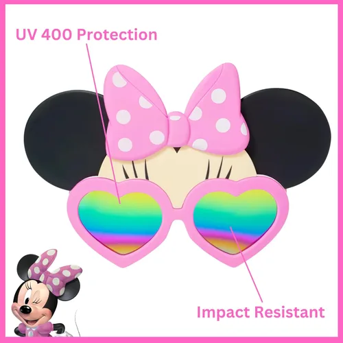 Miniatura 8 de Sun-Staches Mickey or Minnie Mouse Sunglasses for Kids Official Disney Accessory Vacation, Park or Costume Kid