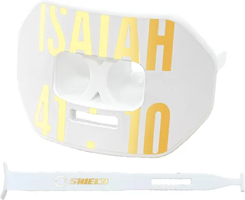 Miniatura 24 de O Shield Protector bucal con diseño de vórtice de fútbol americano con diseño de flujo de aire, ajuste hermético para una mejor respiración