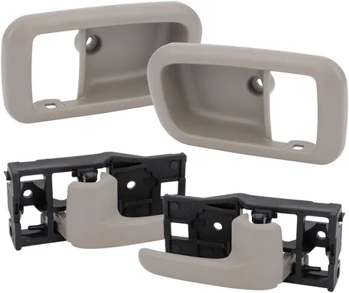 Miniatura 4 de OCPTY Manijas interiores y traseras del conductor izquierdo del pasajero del lado derecho de repuesto para Toyota Tundra 2000-2006 para Toyota