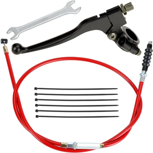 Miniatura 10 de YOXUFA Manillar 7/8 - Palanca de embrague izquierda y cable para 50cc 70cc 90cc 110cc 125cc 250cc SSR RFZ Tao Tao DB17 DB27 Coolster Baja Apollo
