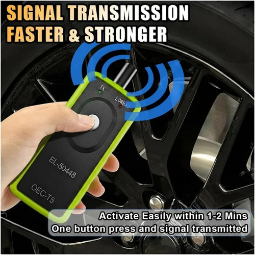 Miniatura 6 de TPMS Herramienta de reinicio, OEC-T5 EL-50448 Sistema de monitor de presión de neumáticos, herramienta de activación de entrenamiento
