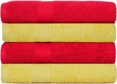 Miniatura 36 de Ample Decor Juego de 12 toallas de baño de 600 GSM, 100% algodón, 4 toallas de baño, 4 toallas de mano, 4 paños de lavado, absorbentes y suaves
