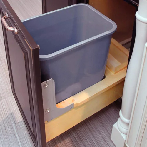 Miniatura 5 de Dowell B15 Base de madera extraíble con cubo de plástico de 20 cuartos (4006 0115)