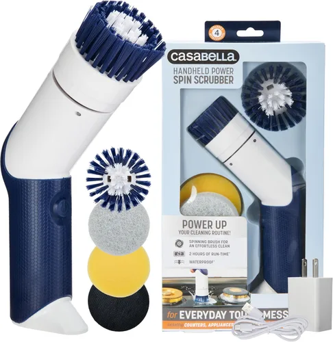 Miniatura 8 de Casabella Cabezales de cepillo de repuesto Power Spin Scrubber