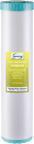 Miniatura 14 de iSpring FCRC25B - Cartucho de repuesto de filtro de agua de alta capacidad de 20 x 4.5 pulgadas, reductor de plomo, blanco, 1 unidad (paquete de 1)