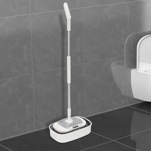Miniatura 4 de YIYIBYUS Trapeador eléctrico con un cubo de limpieza, fregona eléctrica inalámbrica para limpieza de pisos, trapeador eléctrico inalámbrico