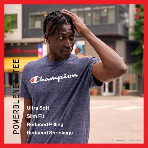 Miniatura 4 de Champion Men's T-shirt, Powerblend, Soft, Graphic T-shirt, Most Comfortable T-shirt for Men
