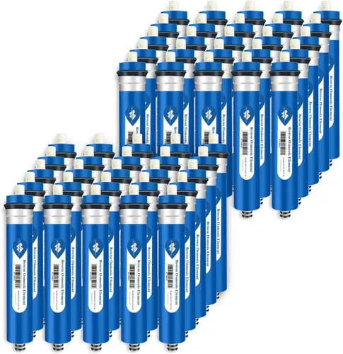 Miniatura 11 de Membrane Solutions Membrana de ósmosis inversa 75 GPD de 11.75 x 1.75 pulgadas, repuesto de filtro de agua de membrana RO para debajo del fregadero