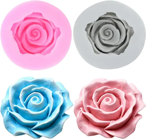 Miniatura 16 de Moldes de silicona de girasol, molde de fondant de flores para decoración de pasteles, decoración de cupcakes, pasta de caramelo de chocolate, juego