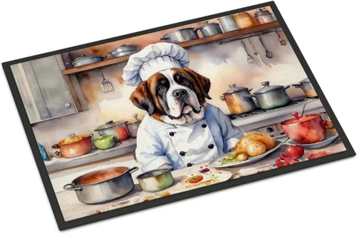 Miniatura 51 de Caroline's Treasures DAC6179MAT Affenpinscher - Tapete para puerta delantera, para interiores y exteriores, para entrada, antideslizante, lavable