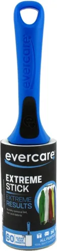 Evercare Rodillo de recogida de pelusa extra pegajoso, 60 hojas (70982016573)