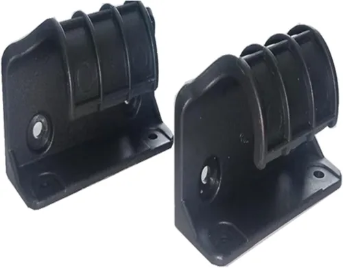 Miniatura 3 de SPACEANY Kit de piezas de repuesto retráctil para puerta de bebé, accesorios oficiales para puertas de seguridad SPACEANY - Incluye montaje de Negro