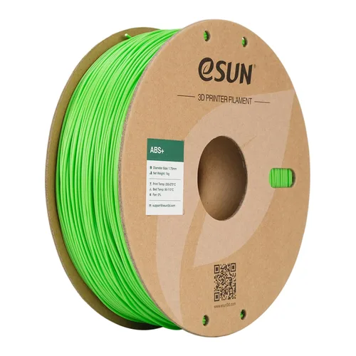Miniatura 10 de eSUN Filamento ABS + de 0.069 in, filamento de impresora 3D ABS Plus, precisión dimensional +/- 0.002 in, carrete de 2.2 libras, filamento