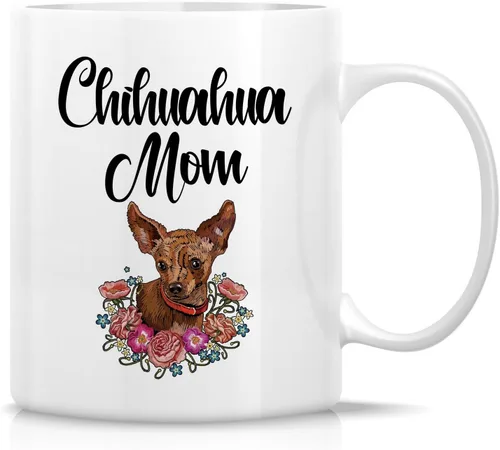 Miniatura 112 de Retreez - Taza divertida con texto en inglés "Funny Cute Golden Retriever Don't Stop Retrievin' Dog Lover", 325 ml, tazas de café de cerámica