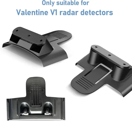 Miniatura 3 de SDSACZMU Soporte para detector de radar, detector de radar de coche, soporte de varilla de espejo retrovisor, compatible con Valentine V1 Gen1
