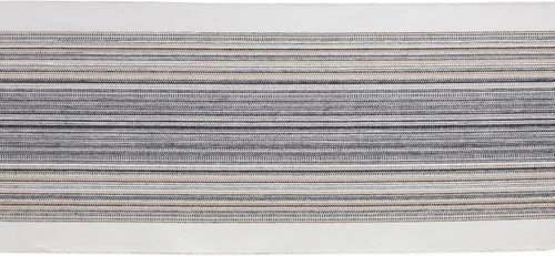Miniatura 2 de DII Everyday Collection - Mantel de mesa con flecos, camino de mesa, 14 x 72 pulgadas, color negro