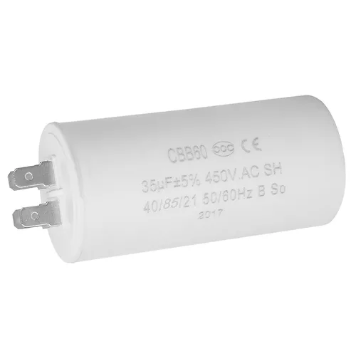 Miniatura 8 de Peso ligero CBB60 Condensador del comienzo del condensador del generador 4 Pin Motor de la baja pérdida que funciona para los refrigeradores