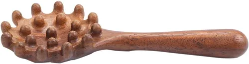Miniatura 4 de Masajeador de cuero cabelludo hecho a mano - Depurador de cuero cabelludo para el crecimiento del cabello y alivio del estrés, fabricado con madera