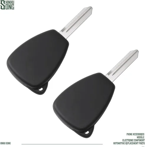 Miniatura 4 de 2 llaves de coche sin llave con control remoto de entrada abatible OHT692427AA de 3 btn compatibles con Ram Commander Compass Grand Cherokee Liberty
