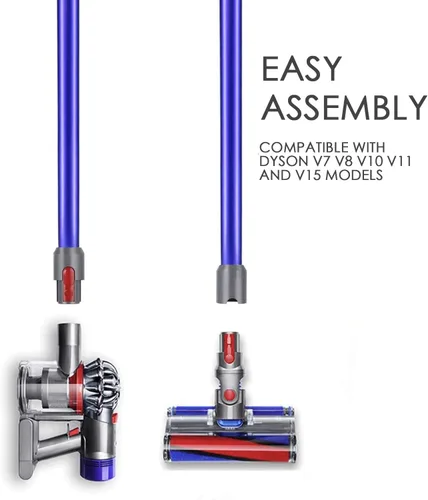 Miniatura 3 de Accesorios de repuesto Varita de liberación rápida para modelos Dyson V7 V8 V10 V11 y V15, tubo de extensión de accesorio para aspiradoras