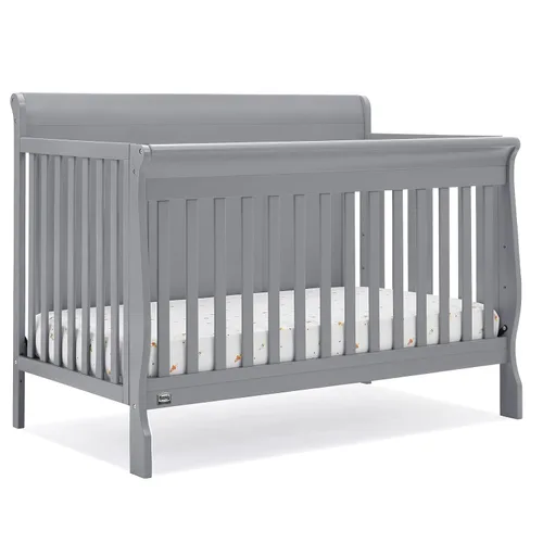 Miniatura 14 de Simmons Kids Carter - Cuna convertible 6 en 1, certificado Greenguard Gold, color blanco bianca