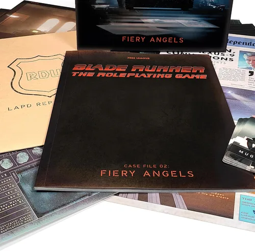 Miniatura 4 de Free League Publicación Blade Runner RPG Case File 02: Fiery Angels, Juego de rol en caja