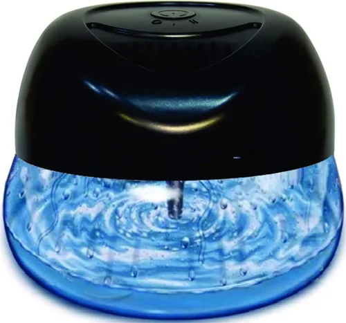 Bluonics Fresh Aire - Lavadora de aire de agua, revitalizador de aire a base de agua y ambientador con luz nocturna LED de 7 colores y ruido blanco