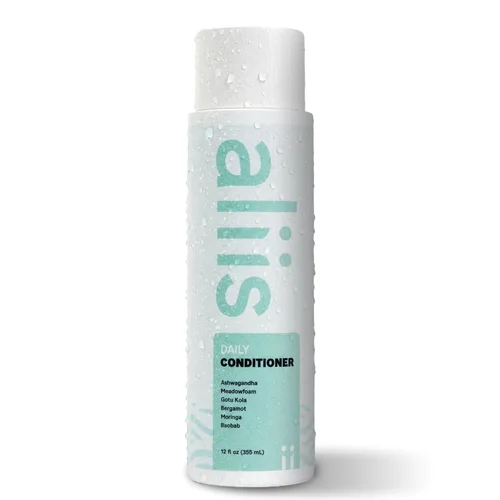 ALIIS Acondicionador diario – Acondicionador hidratante ligero para desenredar, suavidad y cabello manejable – Sin sulfatos, seguro para color,