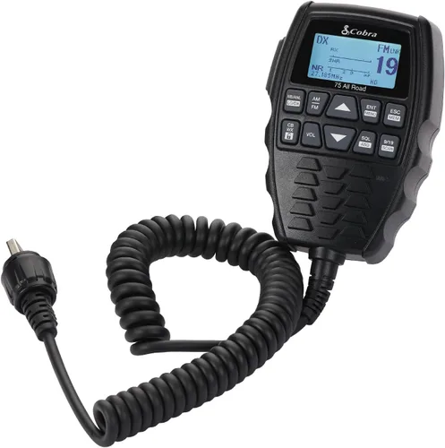 Miniatura 9 de Cobra 75 All Road Radio CB Inalámbrica - Modo Dual AM/FM, 40 Canales Completos, Conectividad Bluetooth, Cancelación Digital de Ruido, Resistente al