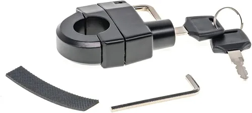 Miniatura 5 de Asegura el casco de la motocicleta del casco de la cerradura antirrobo de seguridad del casco a prueba de manipulaciones para la motocicleta Scooter