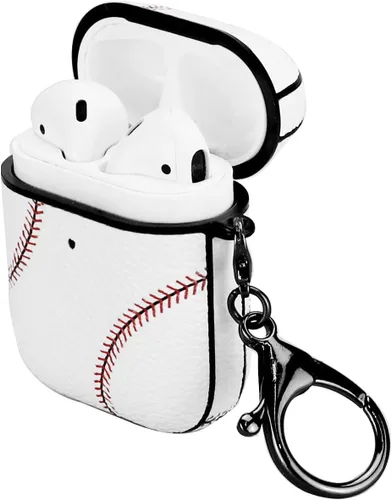 Miniatura 2 de Funda para Airpods Pro, diseño de béisbol, a prueba de golpes, para auriculares, Airpods Pro, con llavero frontal LED visible