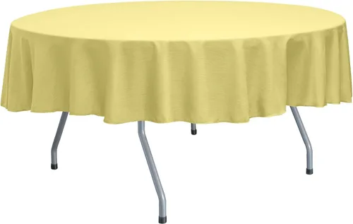 Miniatura 41 de ULTIMATE TEXTILE Mantel redondo reversible Shantung Satin Majestic de 72 pulgadas, color verde salvia