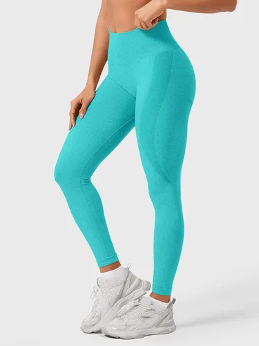 Miniatura 156 de HIGORUN - Leggings sin costuras para mujer, moldeadores, con diseño gráfico de sonrisas, de cintura alta, para el gimnasio, yoga o hacer ejercicio