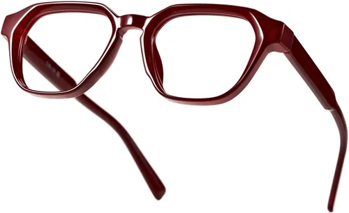 Miniatura 8 de TIJN Gafas de Bloqueo de Luz Azul para Mujeres y Hombres Marco Rectangular TR90 y Estilo Elegante Preppy Gafas de Pantalla de Computadora