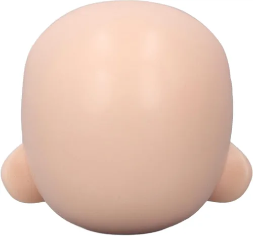 Miniatura 11 de Cabeza de muñeca en blanco, cabeza de muñeca articulada de silicona de repuesto, exquisita para muñeca articulada de bola de 1/12 (súper blanco)