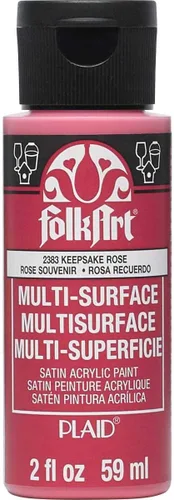Miniatura 45 de FolkArt 2950 Pintura acrílica multisuperficie, 2 onzas, verde brillante