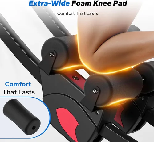 Miniatura 6 de MERACH Ab Machine, Adjustable Ab Trainer Machine, AB Workout Equipment for Home Gym, Independent Dual Tracks for Mountain Climber, Foldable for Home