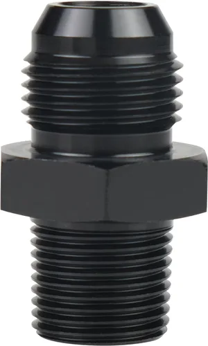 Miniatura 13 de Adaptador de manguera de tubería macho de 10AN a 1/4 NPT de aluminio recta para línea de combustible, adaptador de manguera de aluminio negro