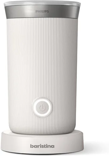 Miniatura 16 de Philips Baristina - Máquina de café expreso, molienda, apisona y prepara granos de café en una sola pasada, compacta, presión de bomba de 16 bares