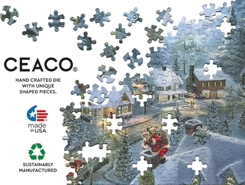 Miniatura 5 de Ceaco - Navidad - Noche Silenciosa de Santa - Rompecabezas de 300 Piezas