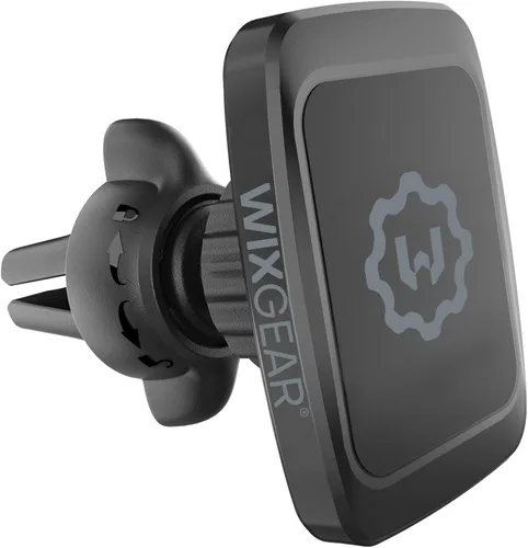WixGear Soporte magnético para teléfono para automóvil, universal con bloqueo de giro para ventilación de aire, soporte magnético para teléfono para