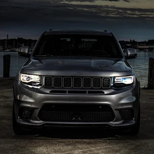 Miniatura 4 de Compatible con Grand Cherokee 2014-2020, 45% humo claro de vinilo tintado de película de vinilo precortada para Jeep, accesorios exteriores