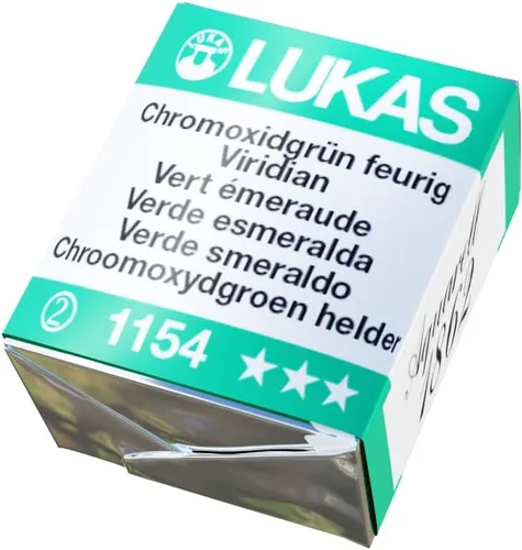 Miniatura 49 de Lukas 1862 Aquarell Artists' - Tubos de acuarela para artistas, color cian (primario), 0.8 fl oz, pintura de acuarela vibrante de grado profesional