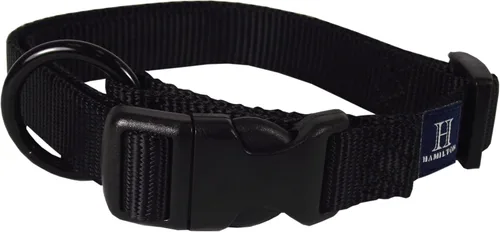 Miniatura 10 de Collar de perro ajustable de Hamilton, 3/8 pulgadas, Negro
