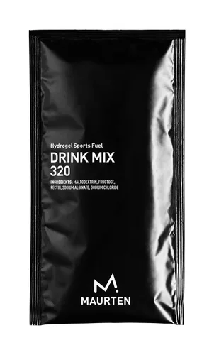 Maurten Drink Mix 320 - Caja de 14 sobres - Bebida deportiva alta en carbohidratos con 2.82 oz de carbohidratos por porción - Tecnología de hidrogel