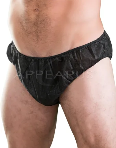 Miniatura 2 de APPEARUS Ropa interior desechable para hombre, L-XL (30 unidades) negro