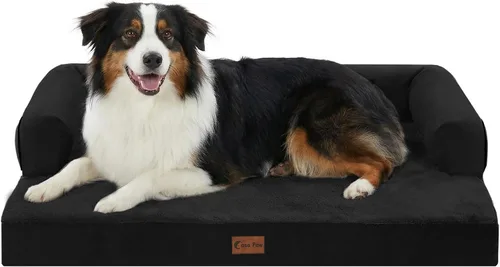 Miniatura 38 de Camas Ortopédicas para Perros de Tamaño Grande, Espuma de Celdas Impermeables tipo Huevera, Camas tipo Sofá para Perros Medianos para Jaula 35x22