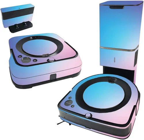 Miniatura 7 de MightySkins Skin compatible con iRobot Roomba s9+ Vacuum & Braava Jet m6 Bundle – Blue Canyon Cubierta de vinilo duradera y única Fácil