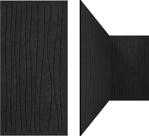 Miniatura 10 de UMIACOUSTICS 6 piezas de paneles a prueba de sonido, paneles absorbentes de sonido de 47.2 x 23.6 pulgadas, paneles acústicos decorativos