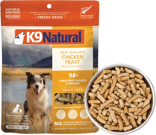 Miniatura 26 de K9 Natural - Alimento liofilizado para perros sin granos - Cordero, 4 libras
